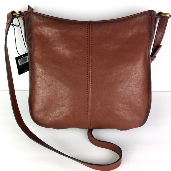 Frye Modern Crossbody Cognac Leather Bag - Picture 2 of 8